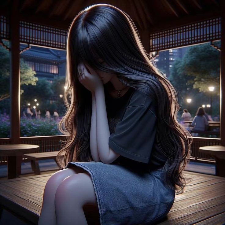 Sad dp girl