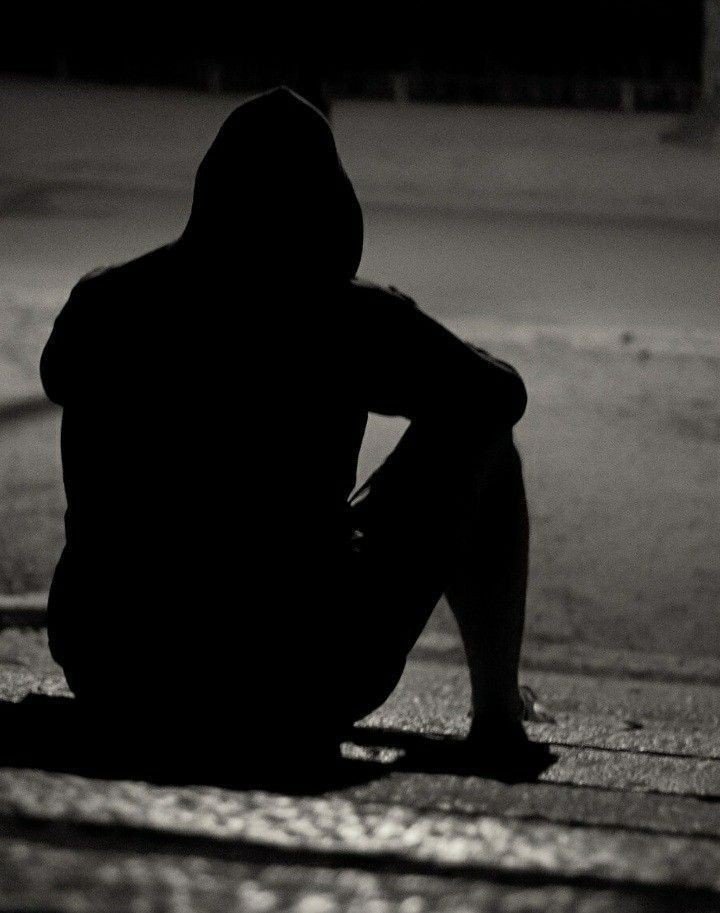 alone sad boy dp