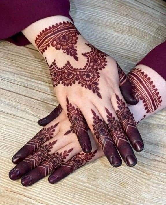 easy mehndi design