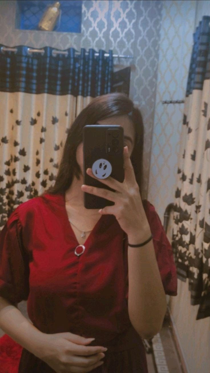 hidden face dp for girls