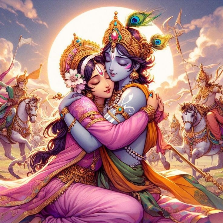 radha krishna dp images