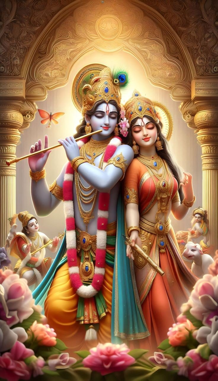 radha krishna dp images