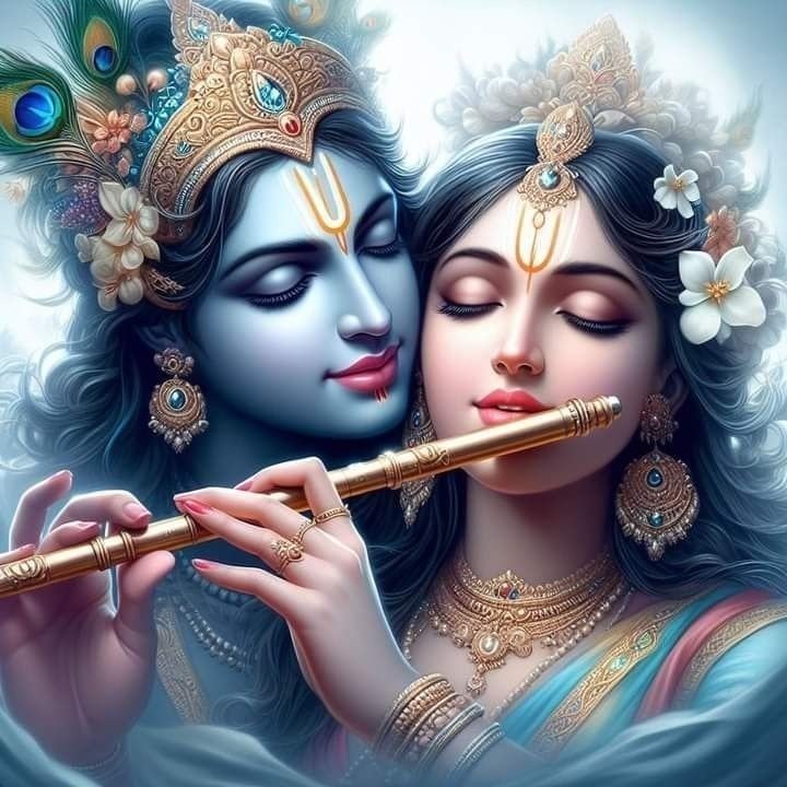 romantic radha krishna images