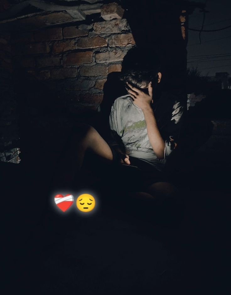 sad boy profile pic