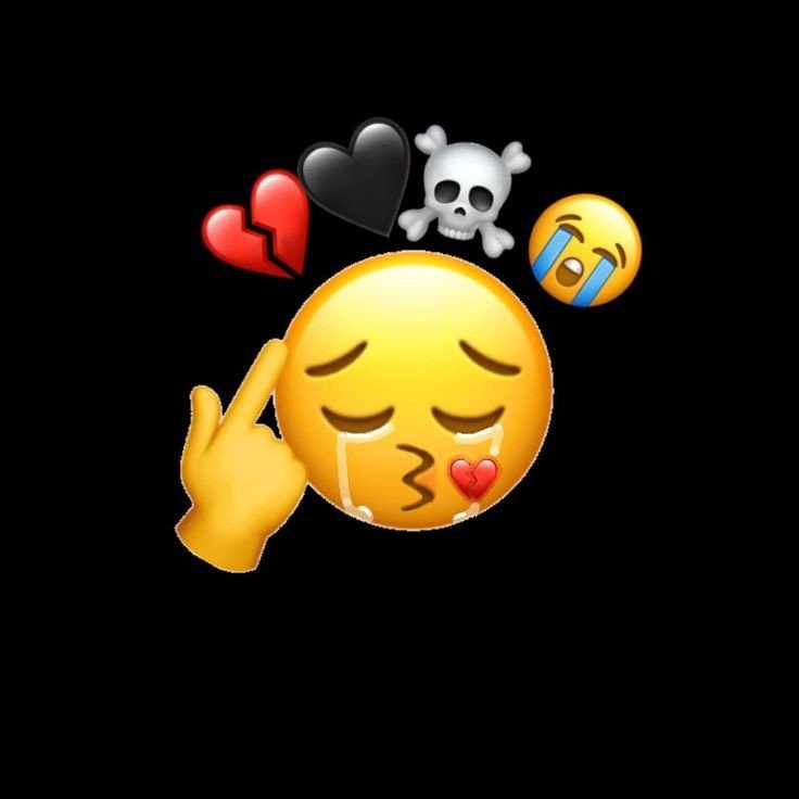 sad dp black