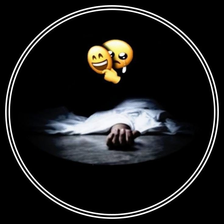 sad dp black