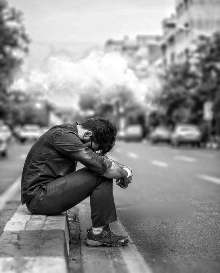 sad dp profile pic