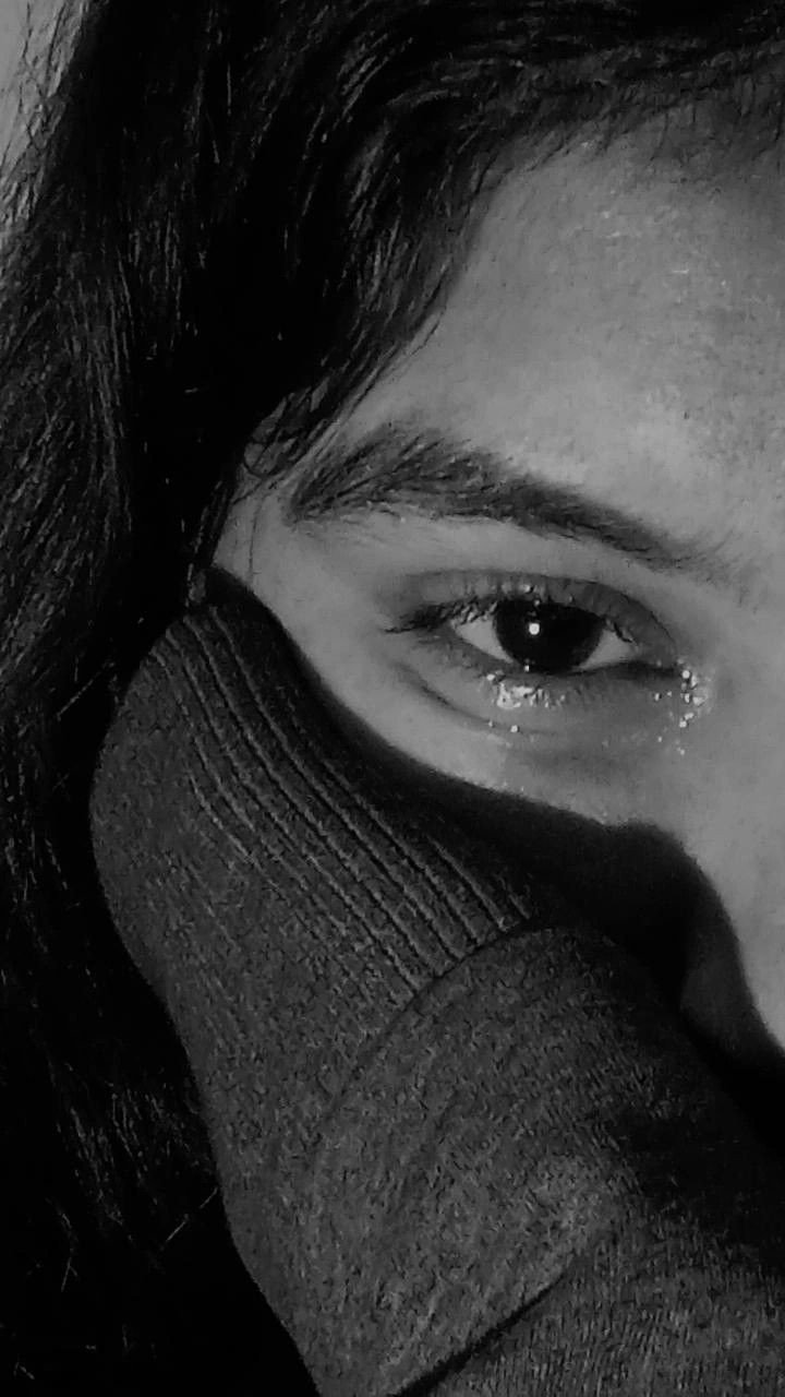sad girl dp photo