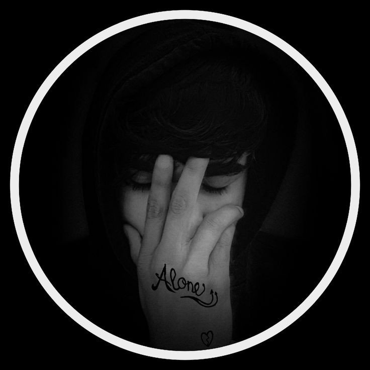 sad profile picture