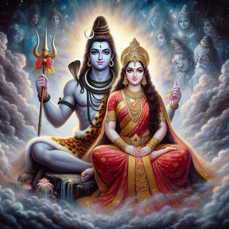 shiv parvati dp images