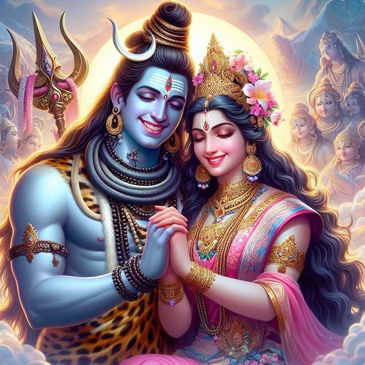 shiv parvati dp images