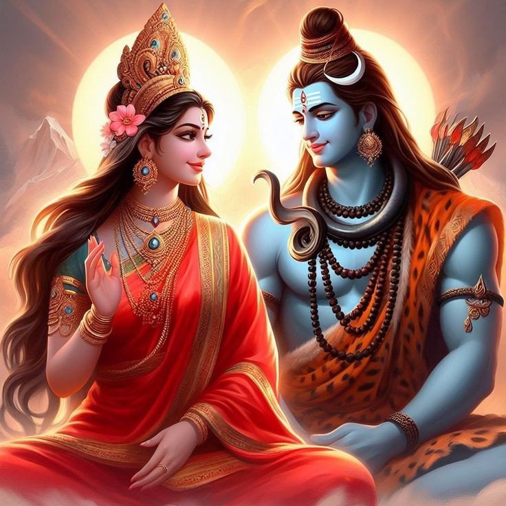 shiv parvati dp images