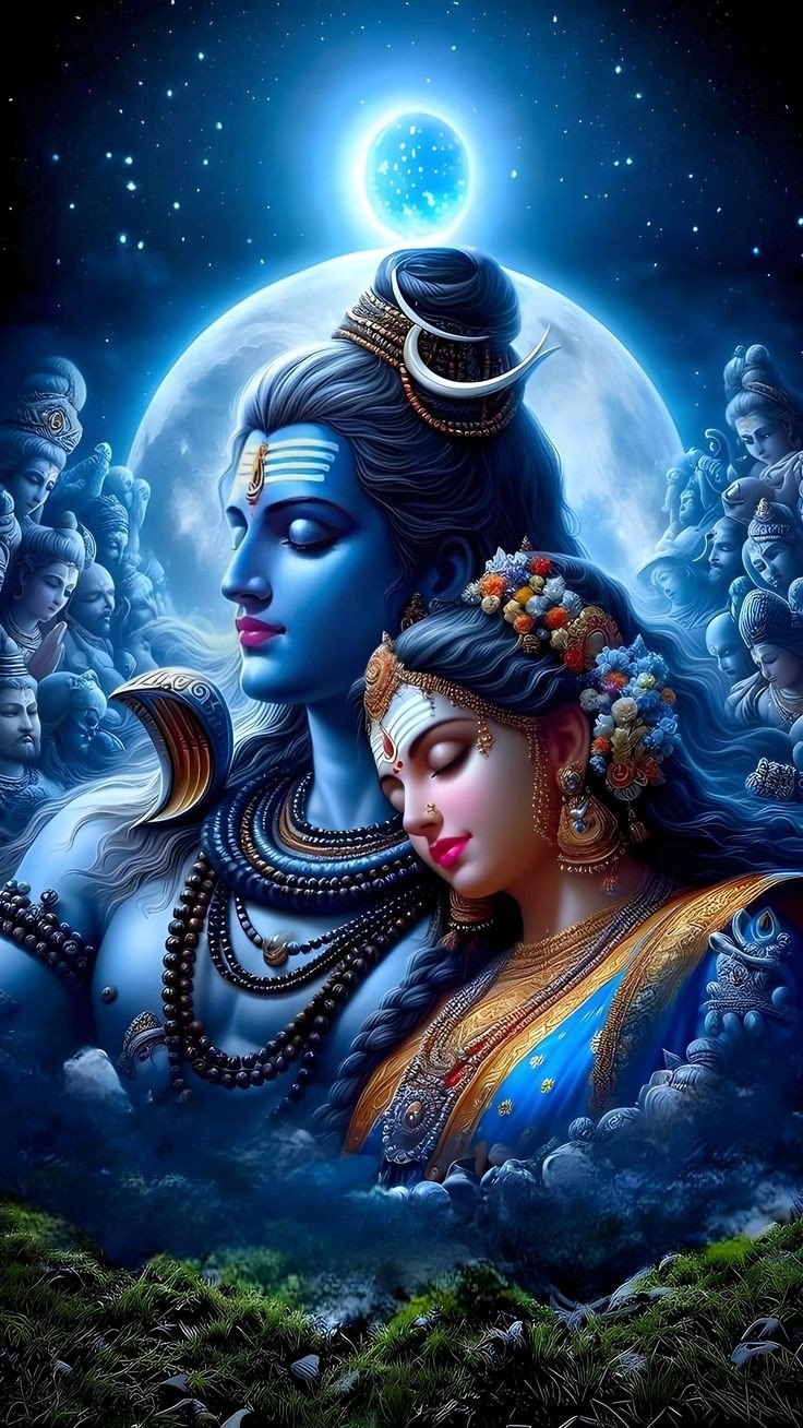 shiv parvati images