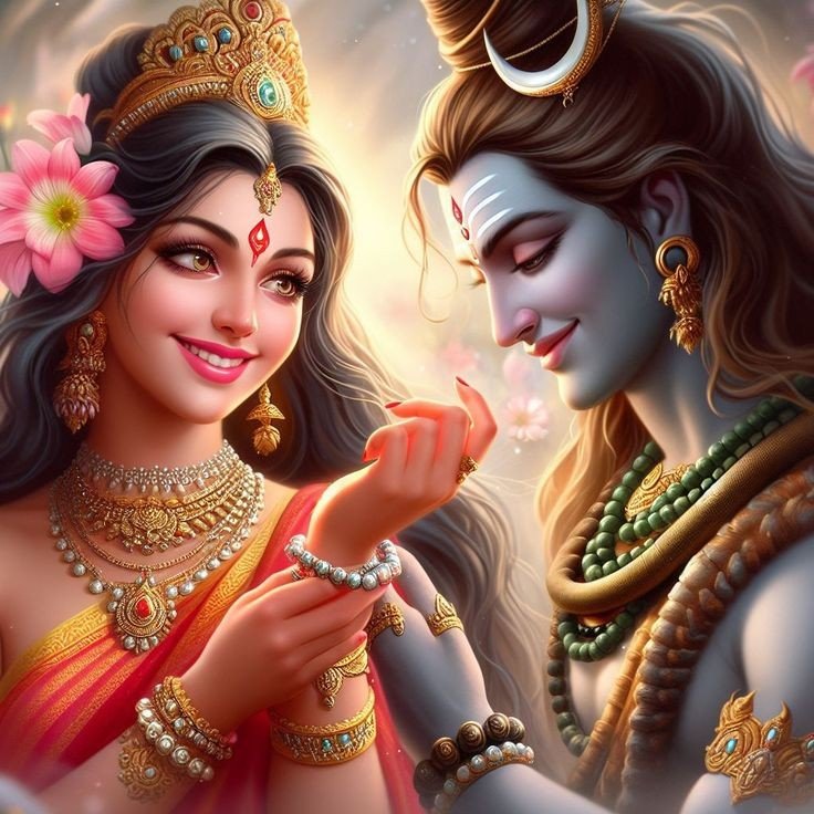 shiv parvati images