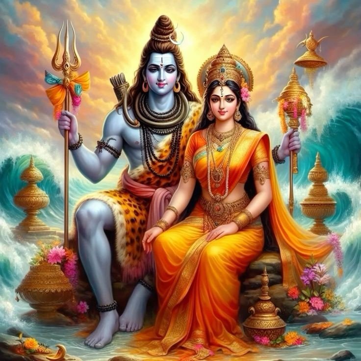 shiv parvati photo dh