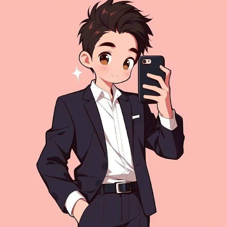 stylish cartoon dp for boys
