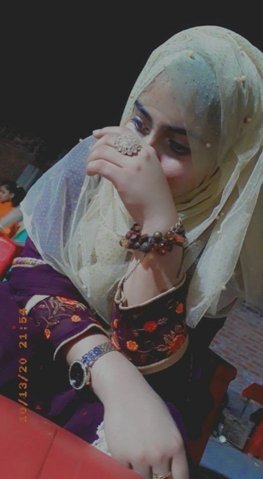 stylish hijab girl dp