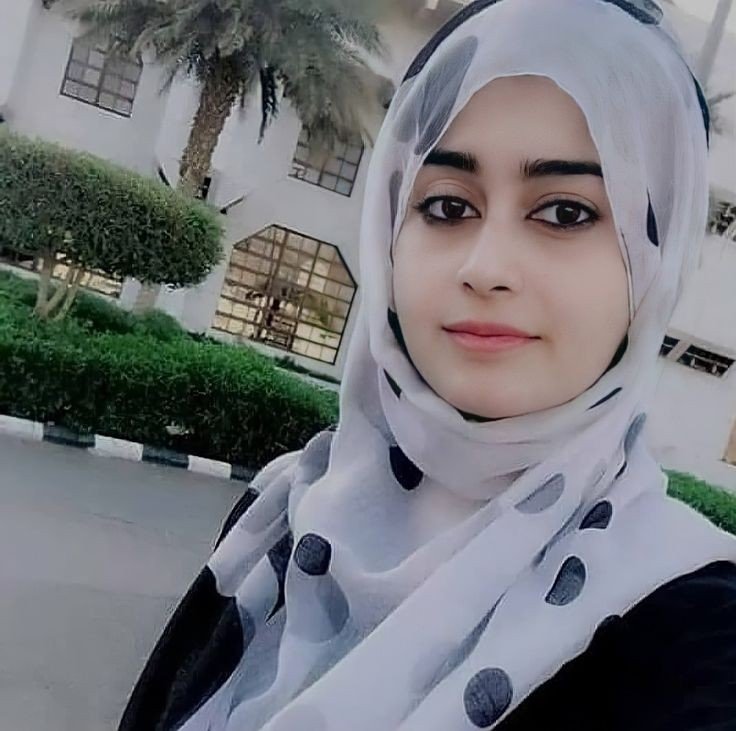 stylish hijab girl dp