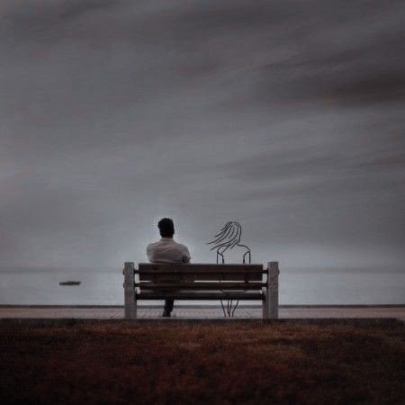 today i am sad dp