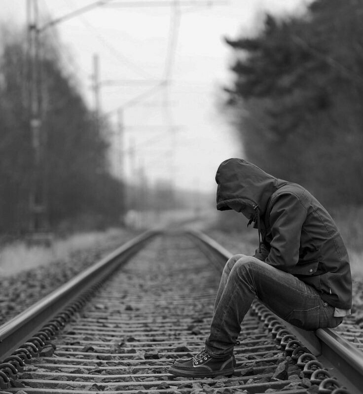 very sad dp